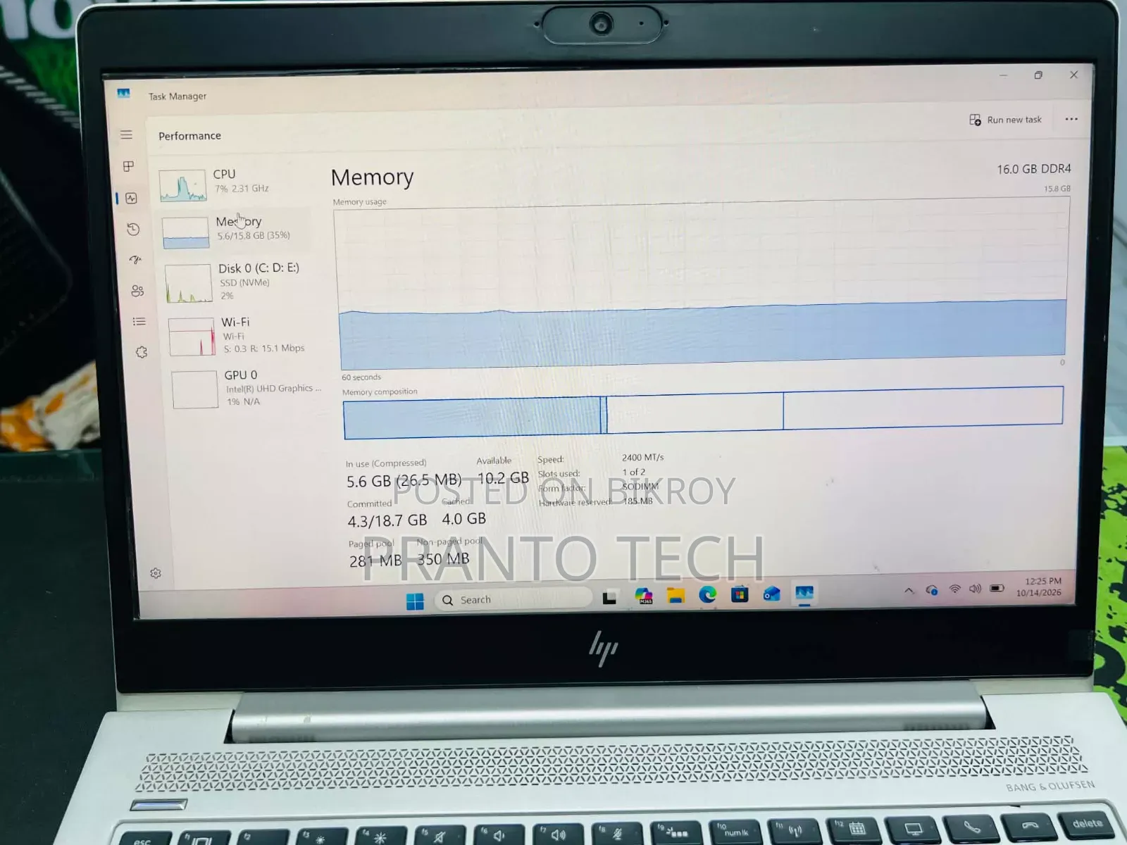 Laptop HP EliteBook 840 G6 16GB Intel Core i5 SSD 1T