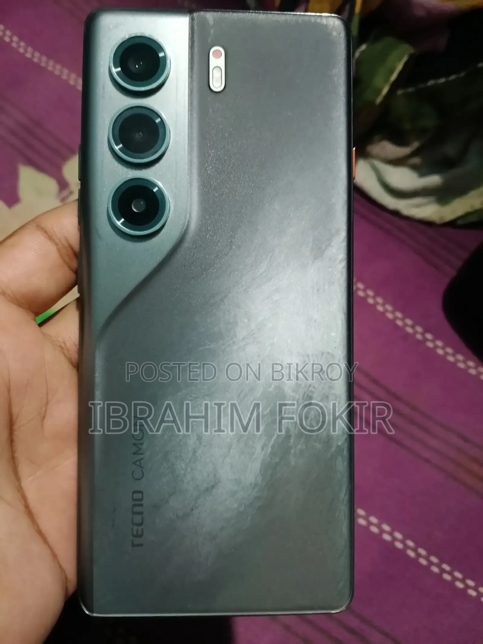 New Tecno Camon 40 Pro 4G 256 GB Black
