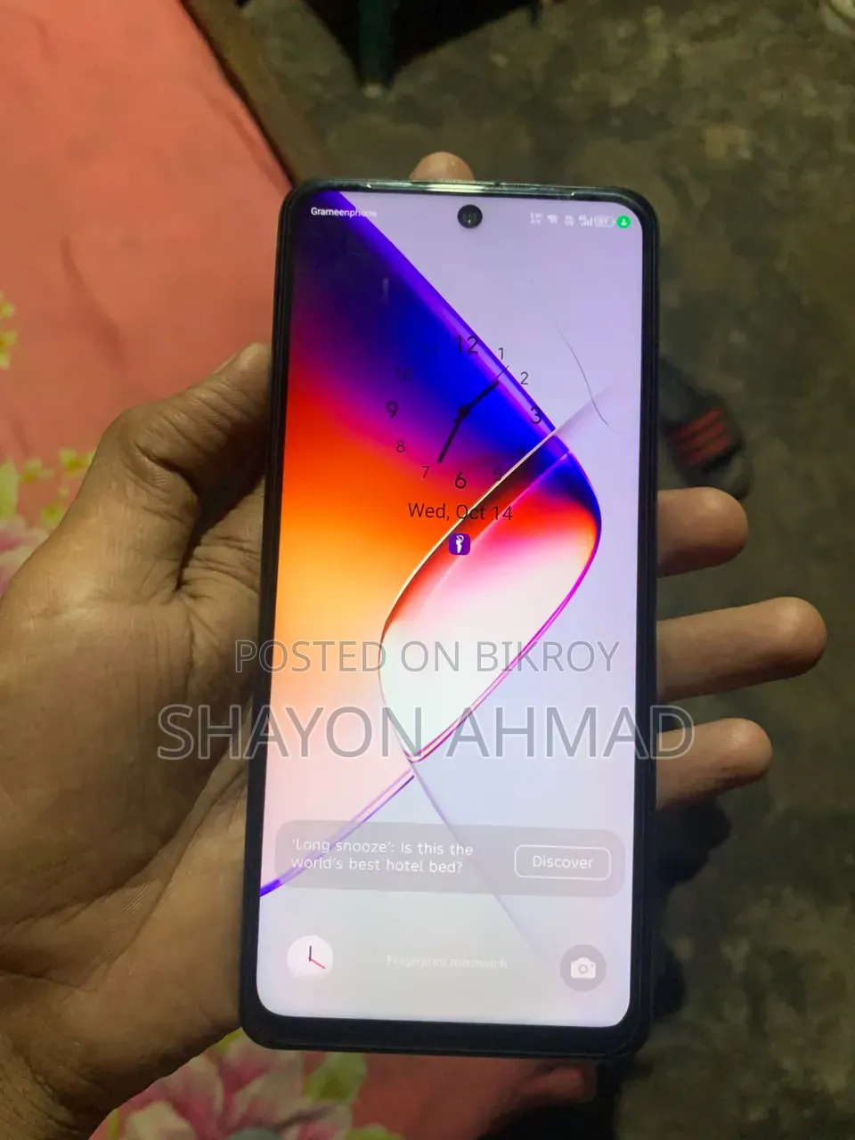 ইনফিনিক্স নোট ৩০ ১২৮ জিবি সিলভার