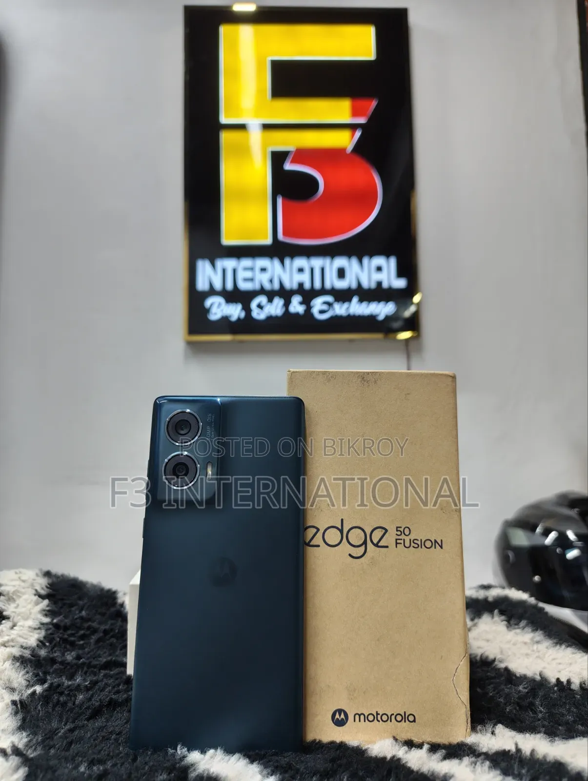 মোটোরোলা এজ ৫০ ফিউশন ২৫৬ জিবি নীল