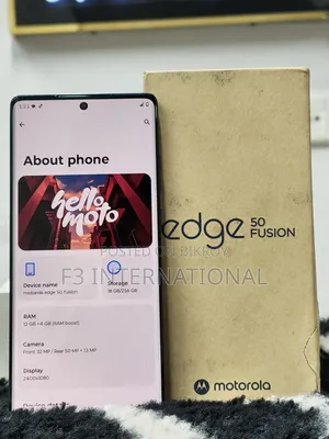 মোটোরোলা এজ ৫০ ফিউশন ২৫৬ জিবি নীল
