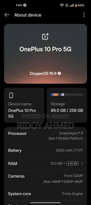 OnePlus 10 Pro 256 GB Green