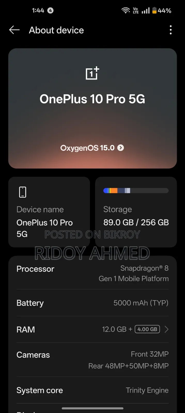 OnePlus 10 Pro 256 GB Green