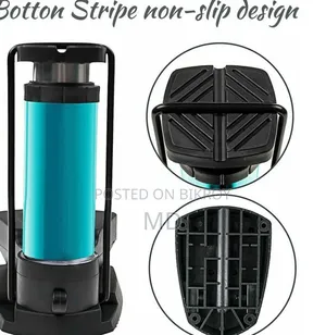 Mini Portable Bike, Bicycle Tire Hand Foot Activated Floor Pump
