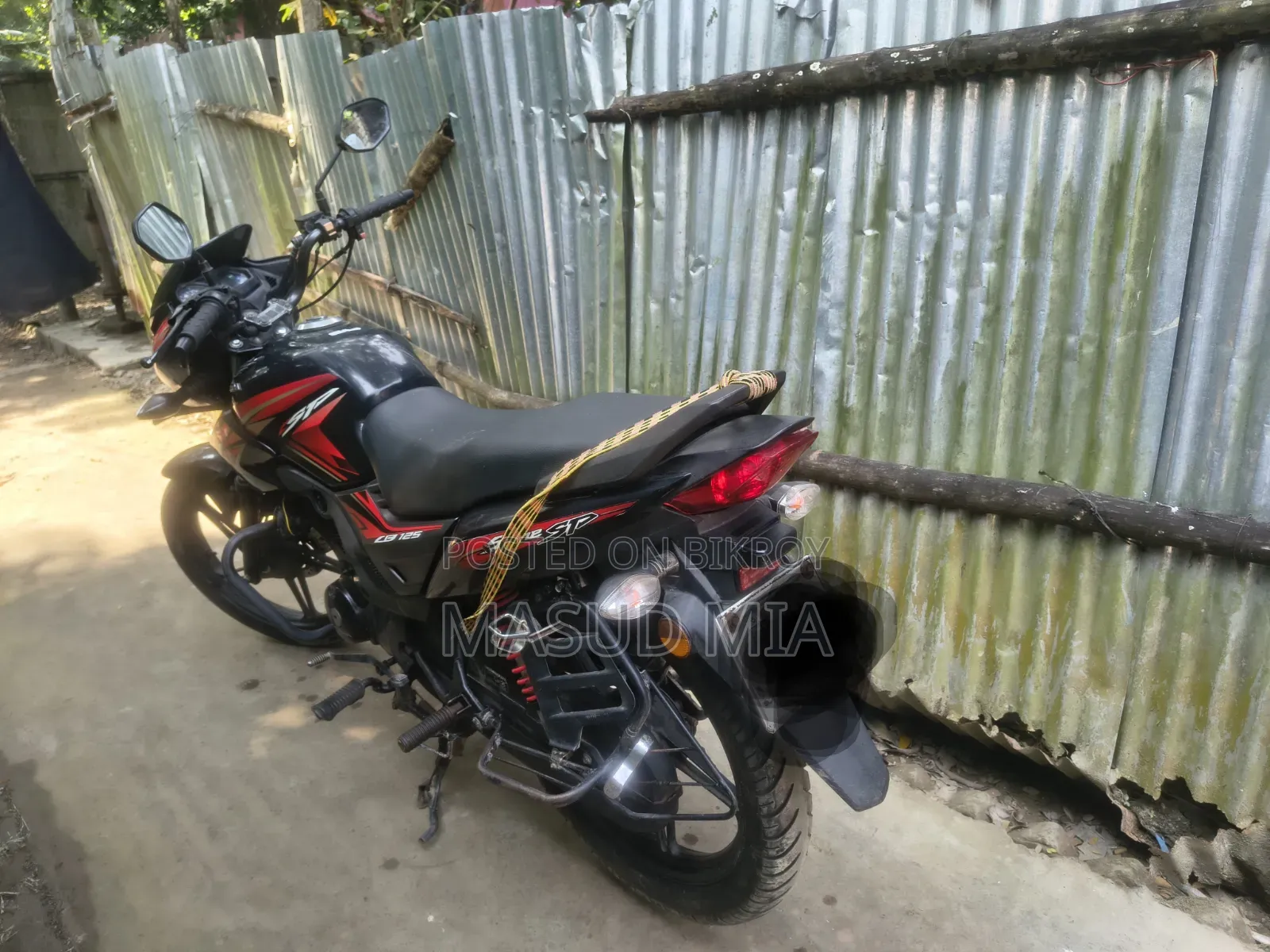 Honda SP 125 2023 Black