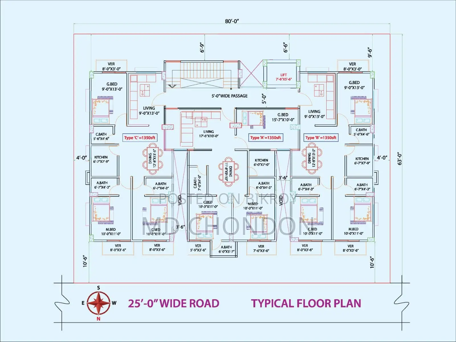 3 Bedroom Apartment in Bashundhara River, Keraniganj for sale