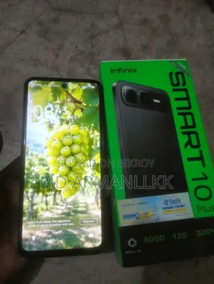 Infinix Smart 10 Plus 128 GB Black