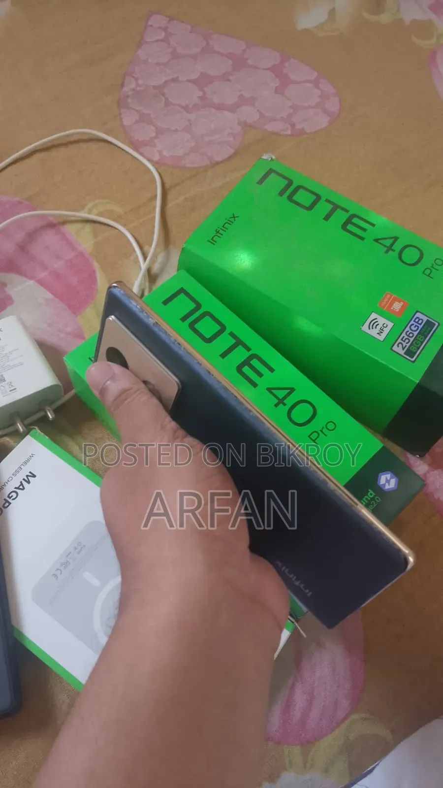 Infinix Note 40 Pro 256 GB Gold