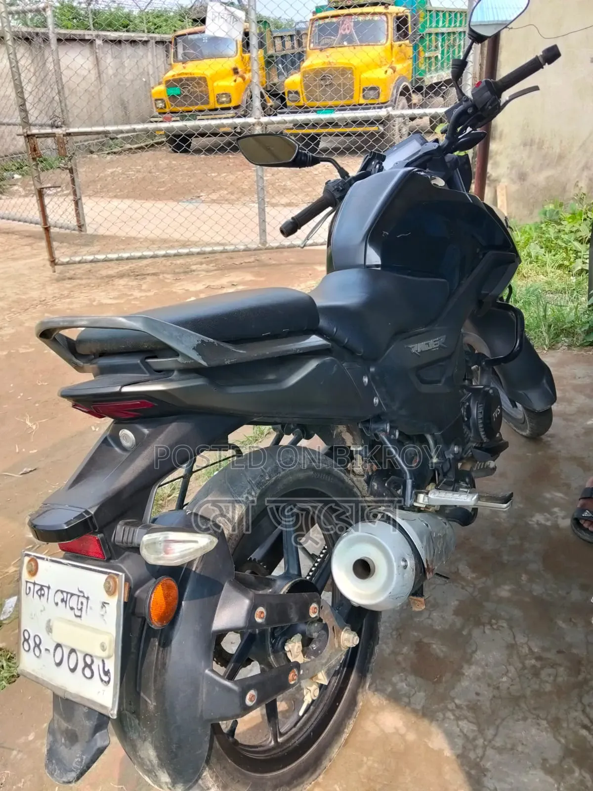 TVS Raider 125 2024 Black