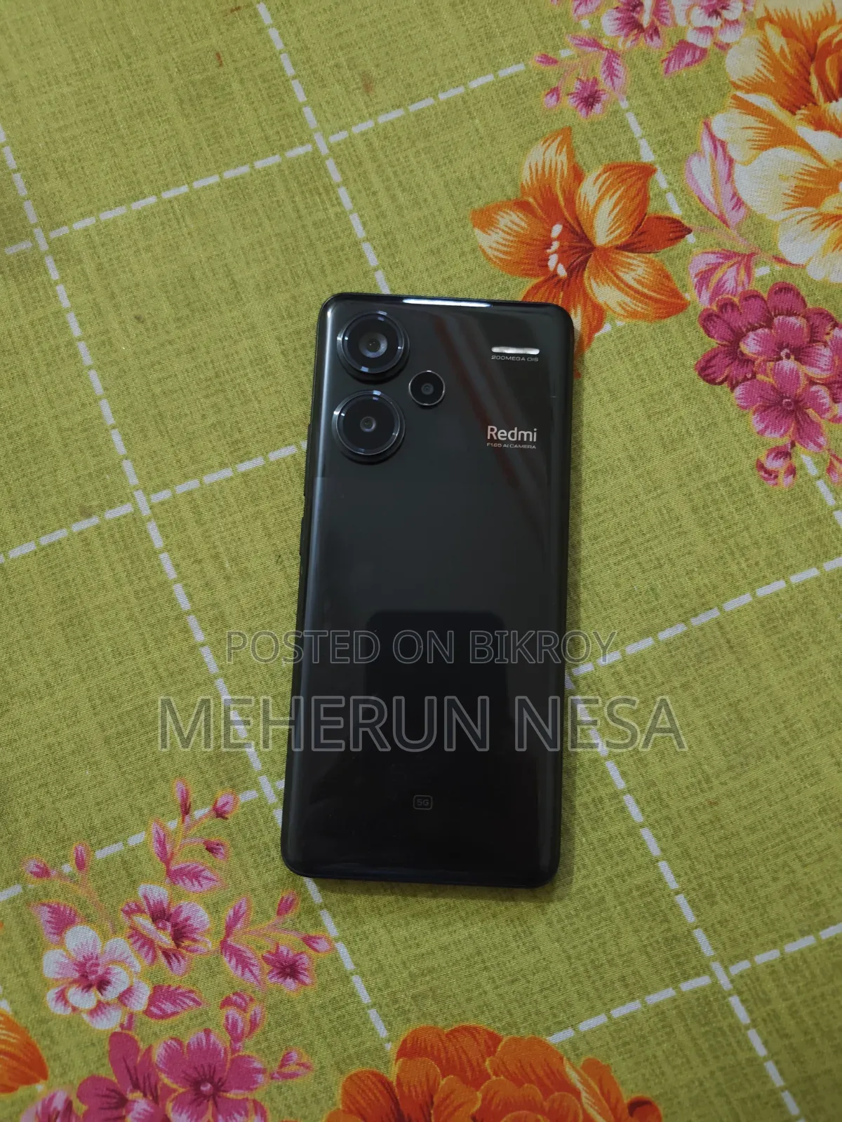 শাওমি রেডমি নোট ১৩ প্রো প্লাস ১২৮জিবি কালো