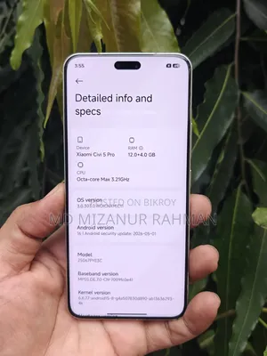 Xiaomi Civi 5 Pro 256 GB White