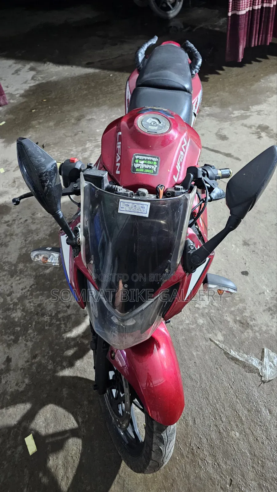 লিফান ১৫০সিসি ২০১৯ রেড
