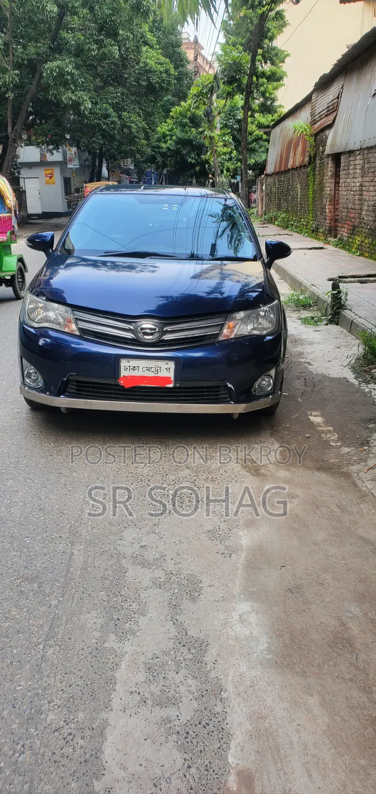 Toyota Axio 2012 Green