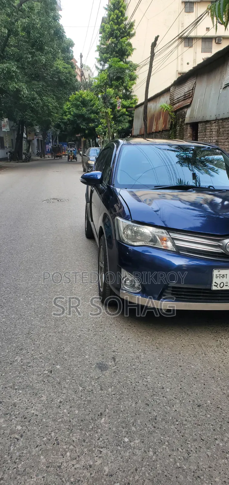 Toyota Axio 2012 Green