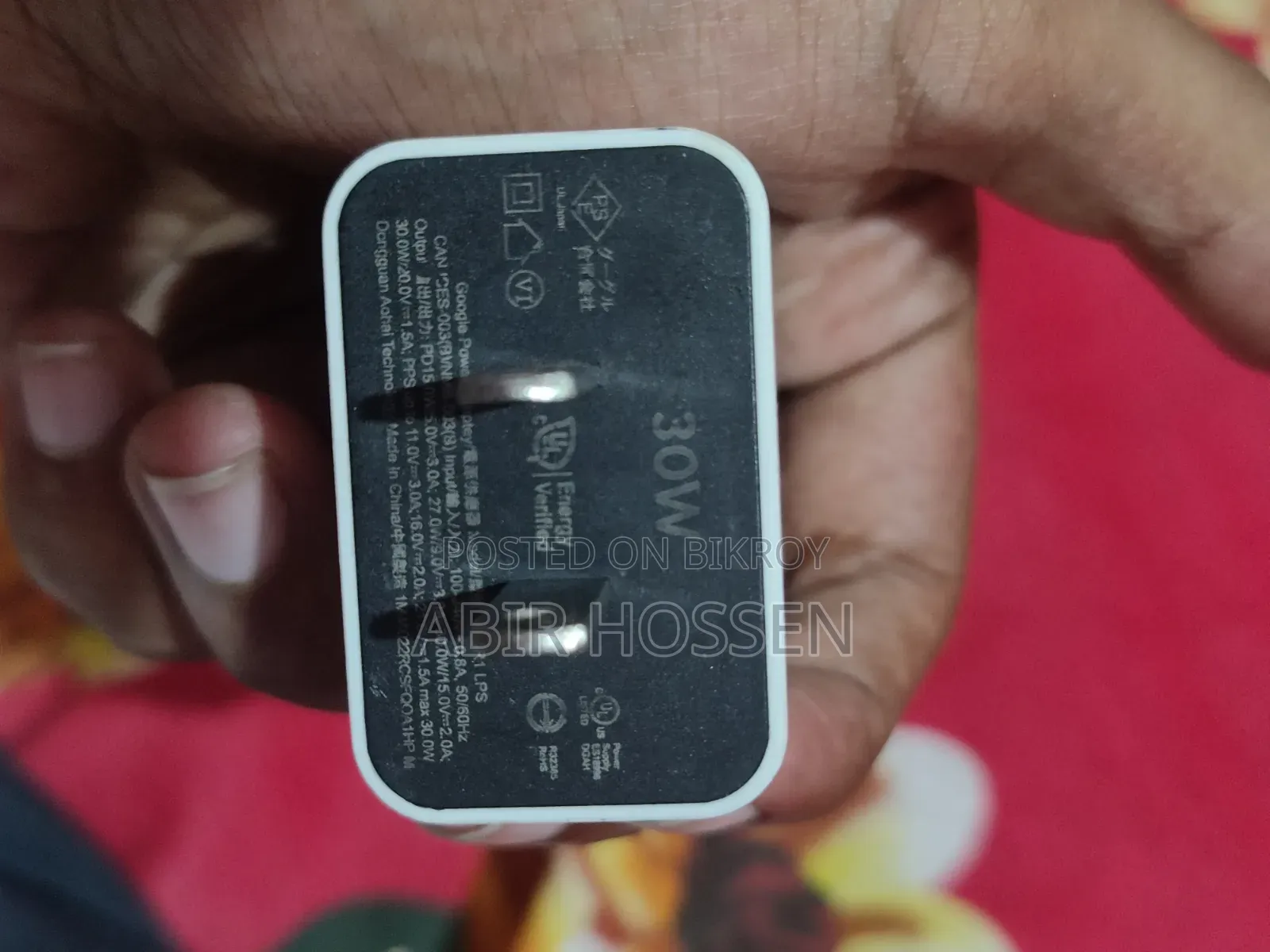 Google Original Charger