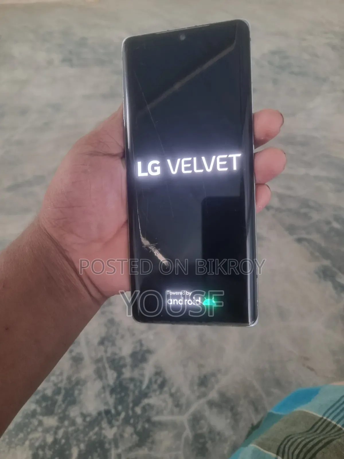 এলজি ভেলভেট ৫জি ১২৮ জিবি সিলভার