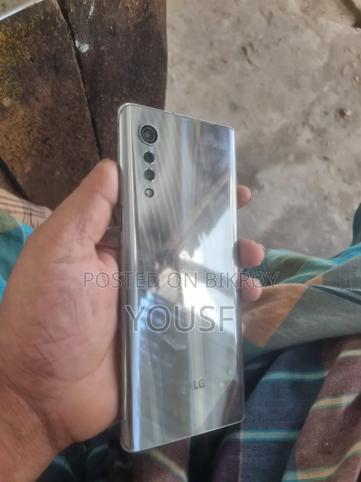 এলজি ভেলভেট ৫জি ১২৮ জিবি সিলভার