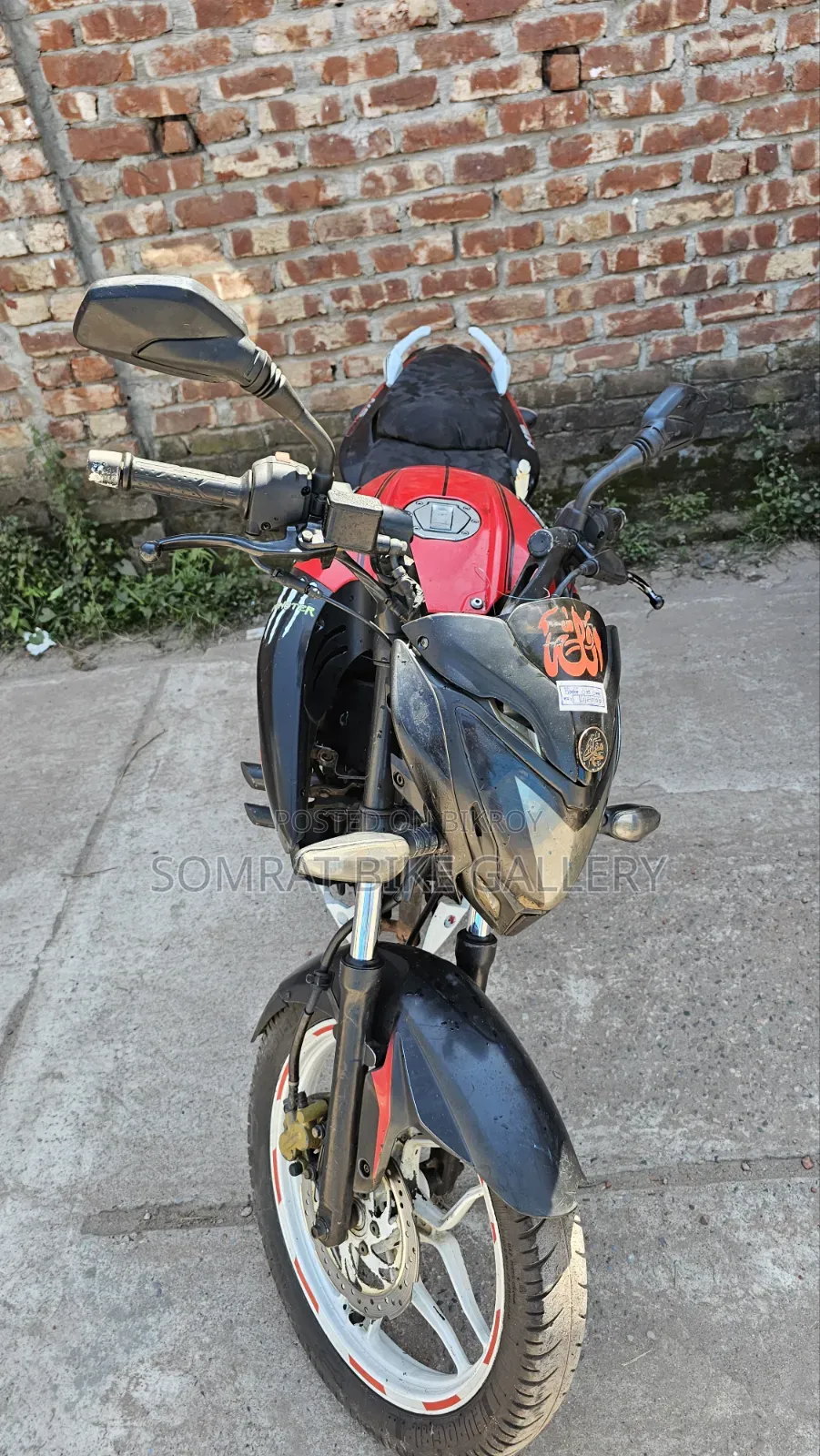 বাজাজ পালসার এনএস ১৬০ ২০১৯ রেড