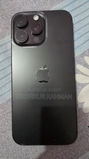 অ্যাপল আইফোন ১৬ প্রো ম্যাক্স ২৫৬ জিবি কালো