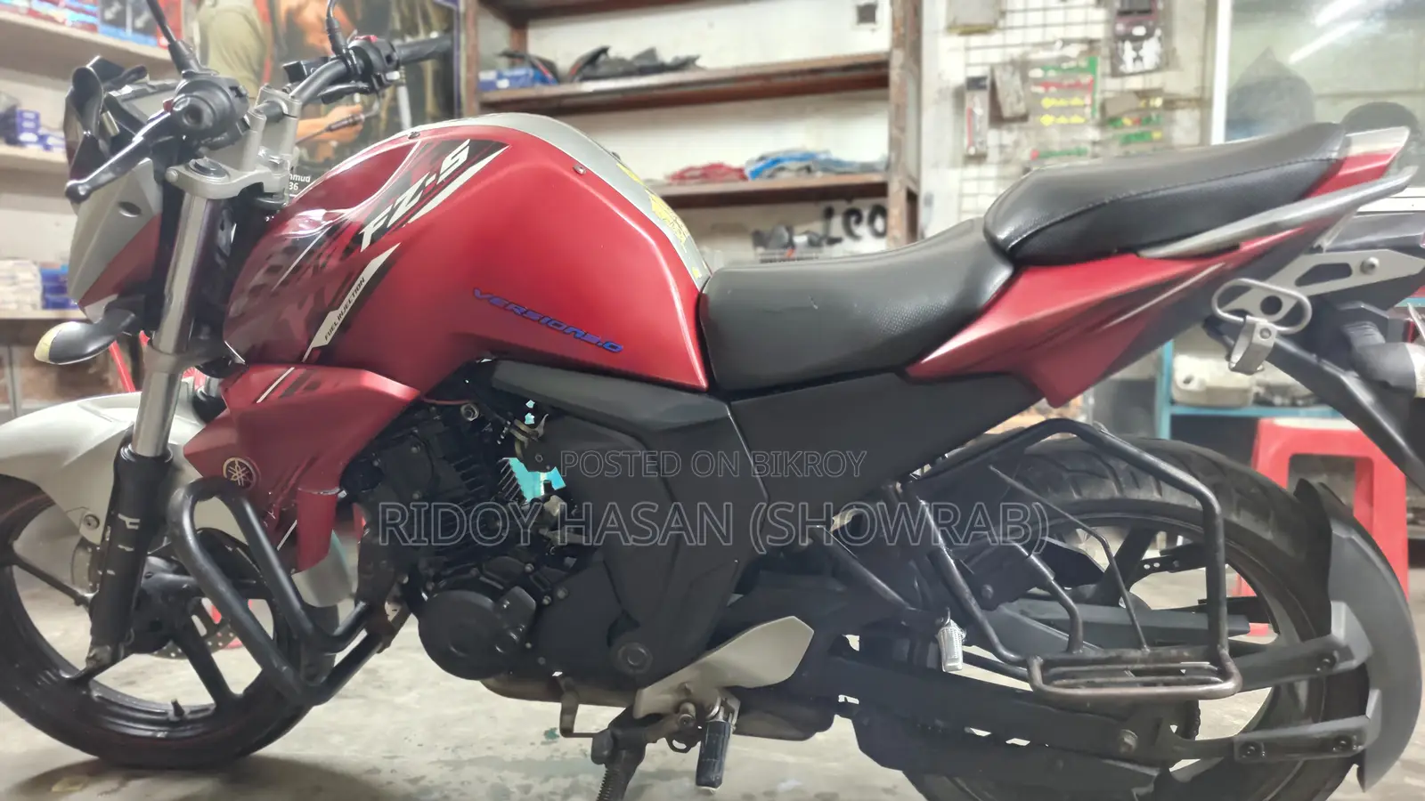 New Yamaha FZS V2 2019 Red