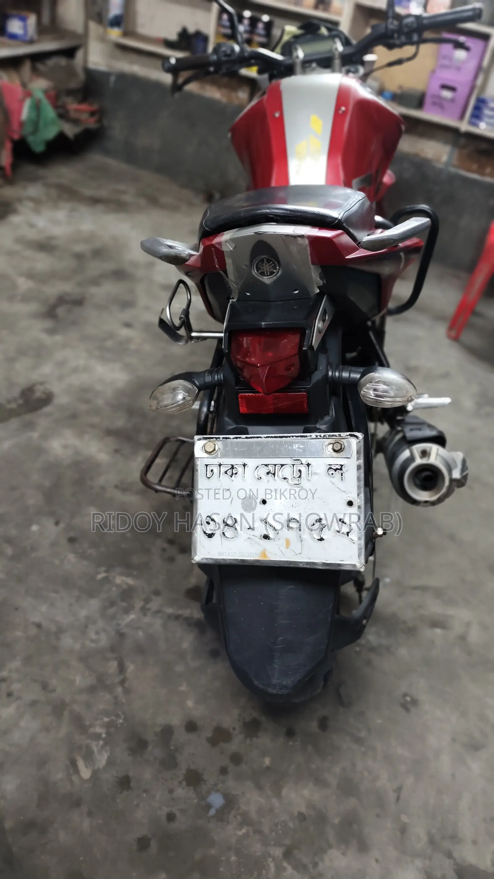 New Yamaha FZS V2 2019 Red
