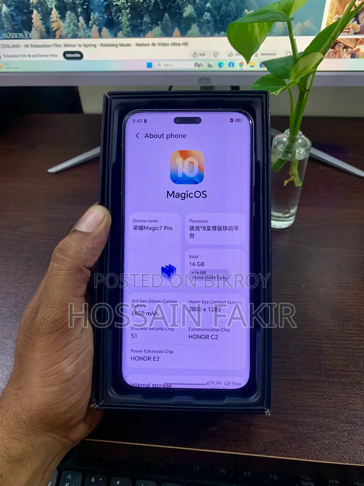 Honor Magic7 Pro 512 GB Gray