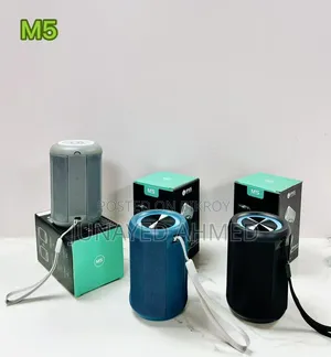 2025 New Model RGB Portable Speaker M5 Wireless Bluetooth Speaker