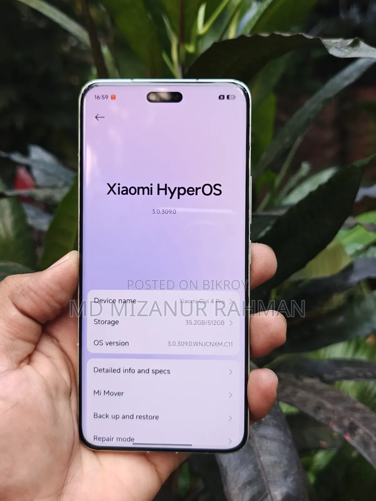 Xiaomi Civi 4 Pro 512 GB Green