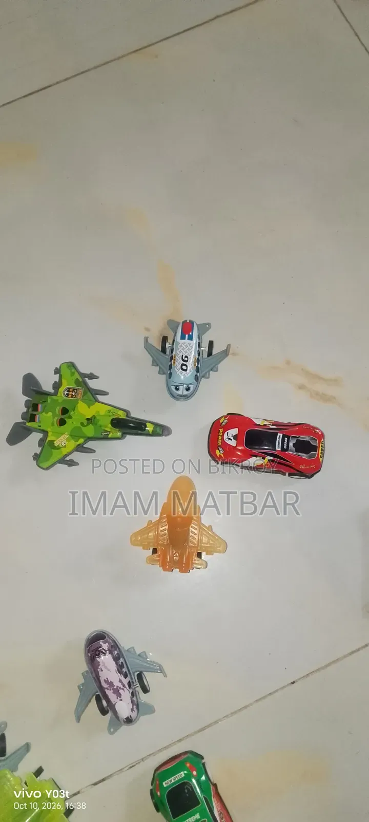 Toy Plane and Car