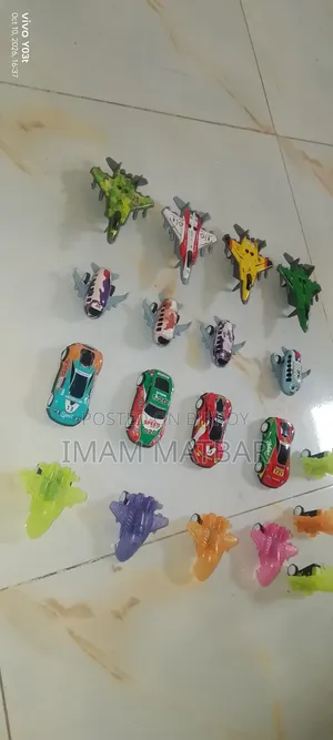 Toy Plane and Car