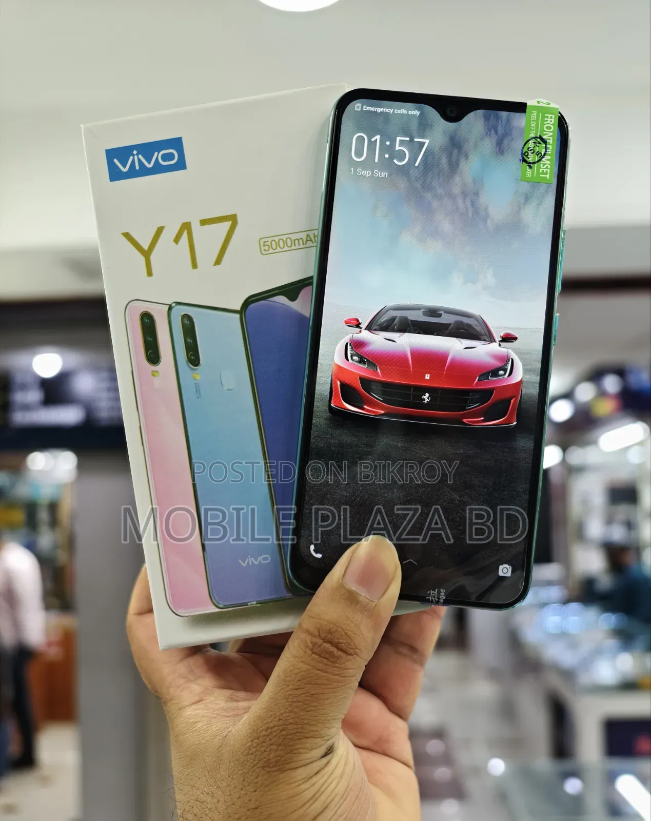 Vivo Y17 256 GB White