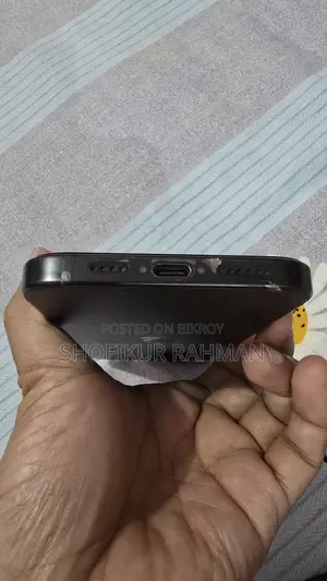অ্যাপল আইফোন ১৬ প্রো ম্যাক্স ২৫৬ জিবি কালো