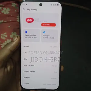 Itel Super 26 Ultra 256 GB Blue