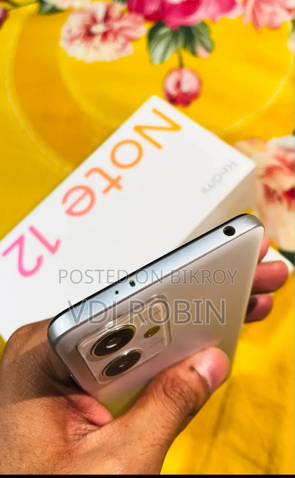 শাওমি রেডমি নোট ১২ ৫জি ২৫৬ জিবি সাদা