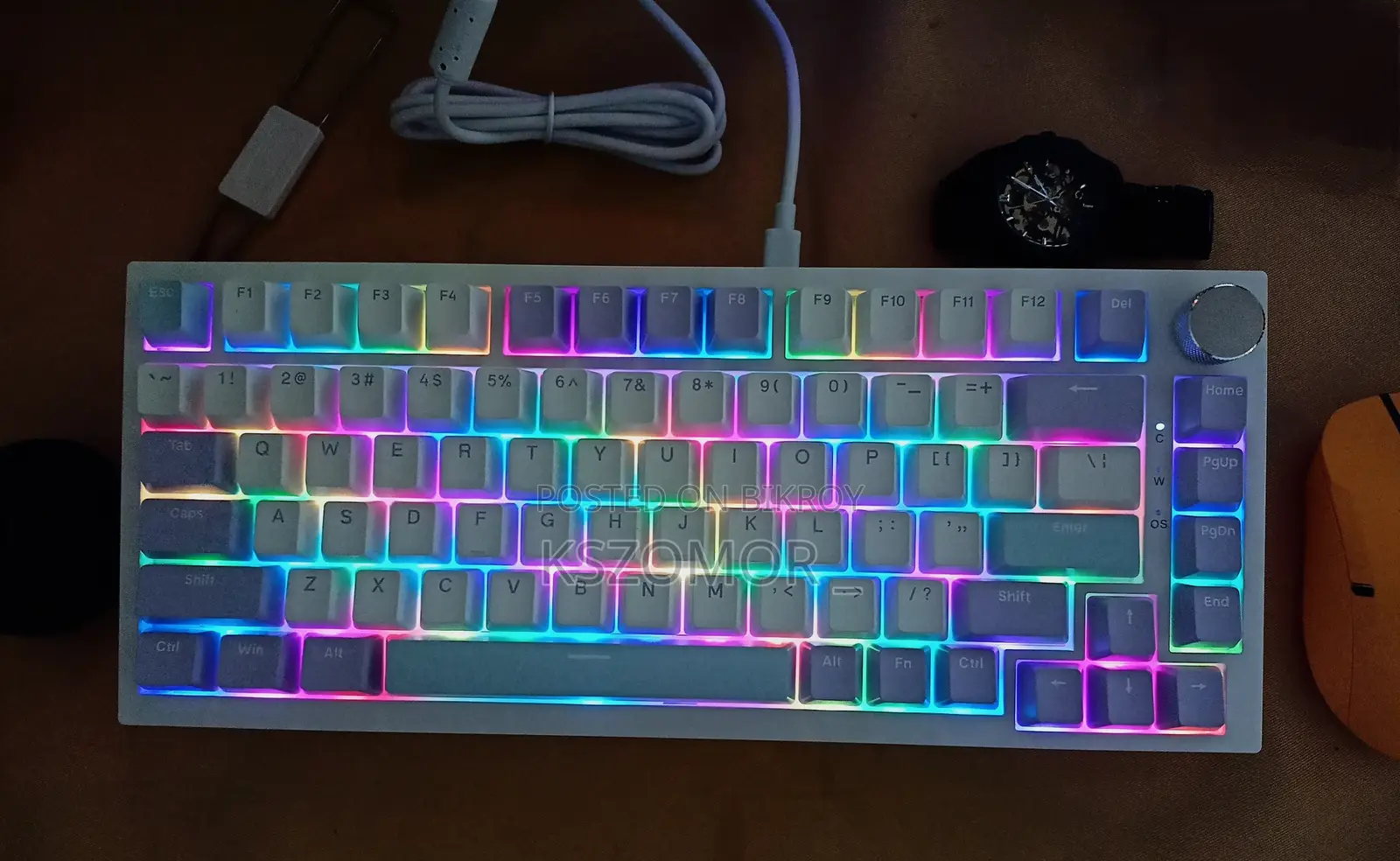 AJAZZ AK820 Mechanical Keyboard- Full Customize RGB