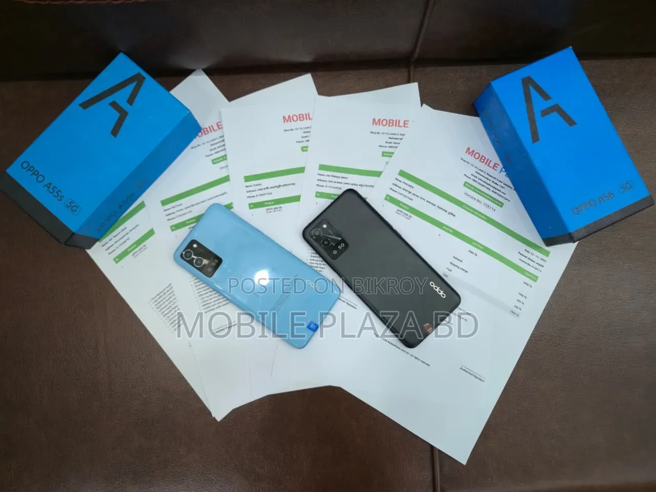 New Oppo A56 5G 256 GB Blue