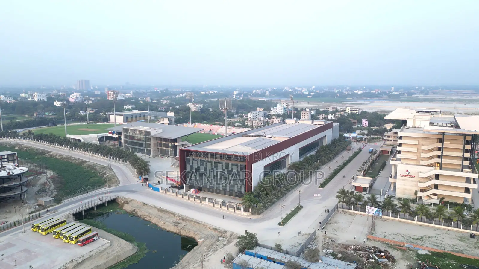 স্পোর্টস সিটির কাছে ব্লক-এন এ ১০ কাঠার দক্ষিণমুখী প্লট