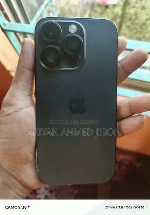 অ্যাপল আইফোন ১৪ প্রো ১২৮ জিবি ব্ল্যাক