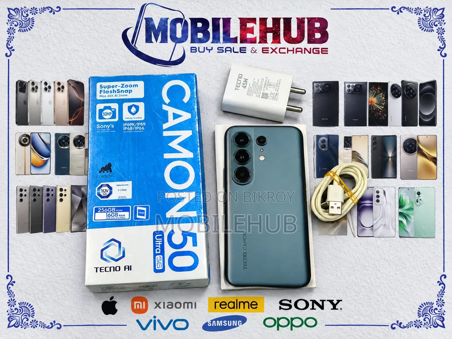 Tecno Camon 50 Ultra 256 GB Black