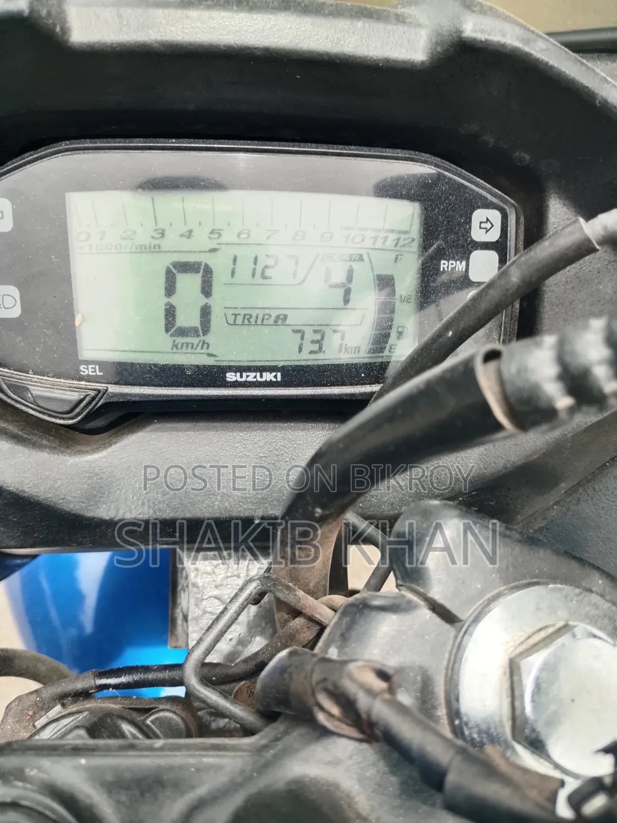 Suzuki Gixxer SF 2019 Blue