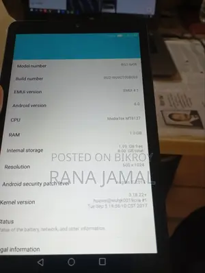 New Huawei MediaPad 8 GB Silver
