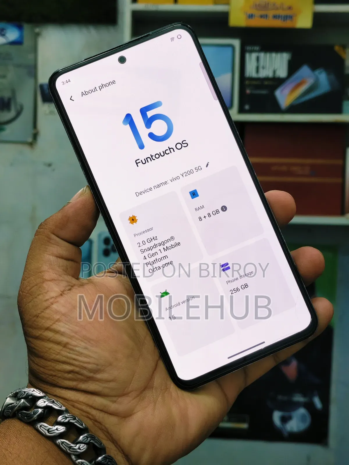 Vivo Y200 256 GB Black