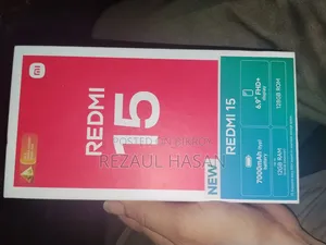 নতুন শাওমি রেডমি ১৫ ৫জি ২৫৬ জিবি সাদা