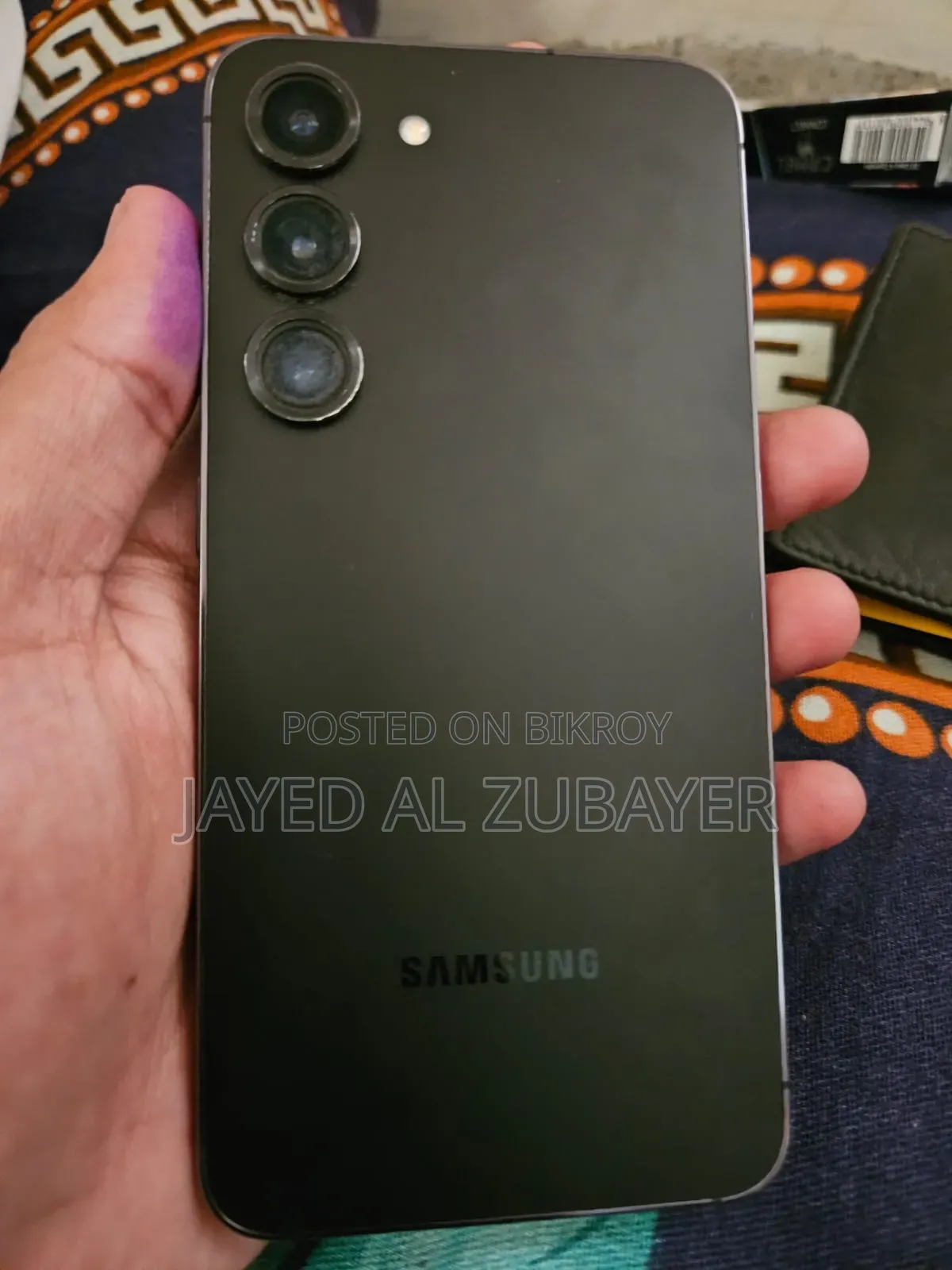 স্যামসাং গ্যালাক্সি এস২৩ ১২৮ জিবি ব্ল্যাক