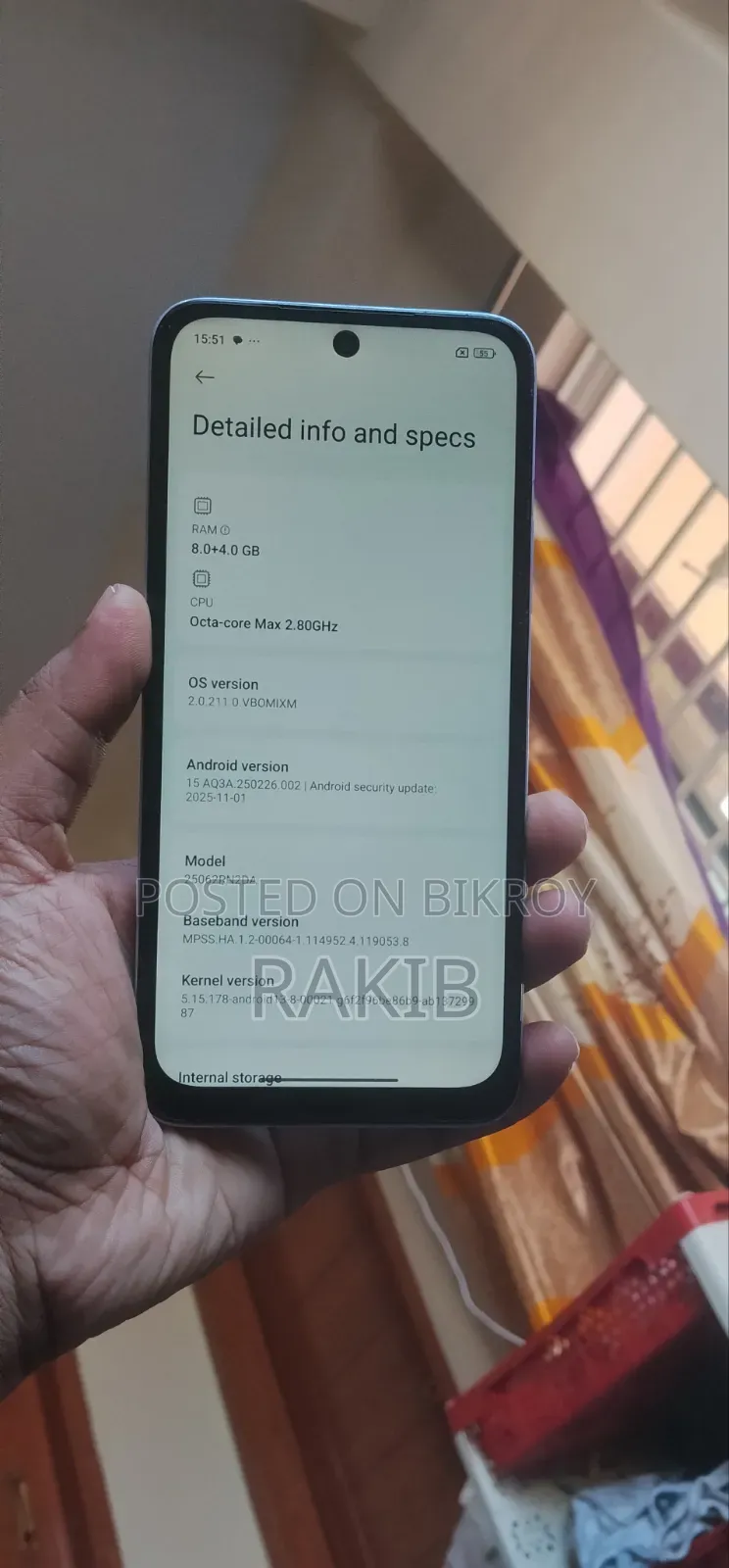 Xiaomi Redmi 15 256 GB