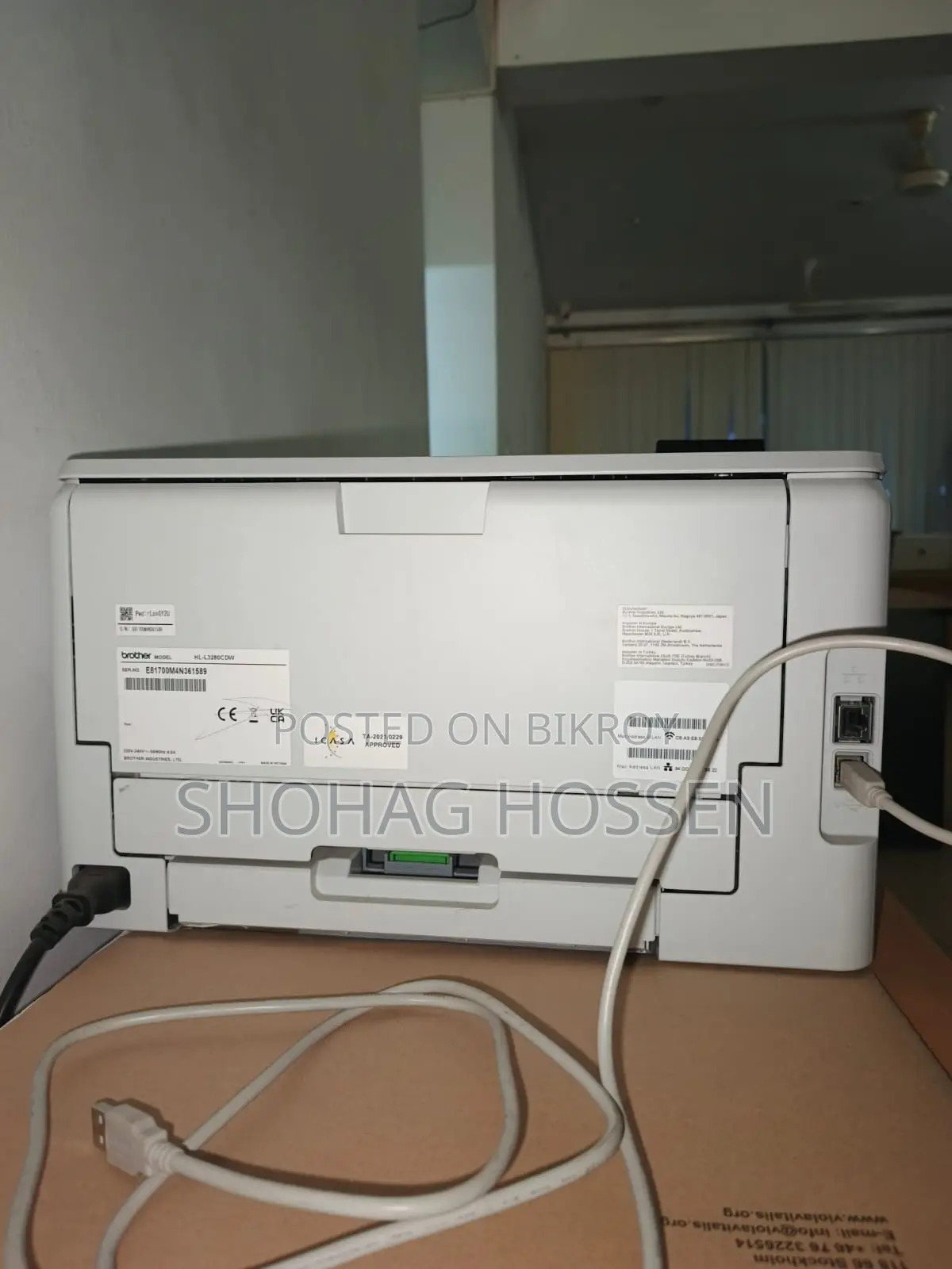 Brother HL-L3280CDW Single Function Color Laser Printer