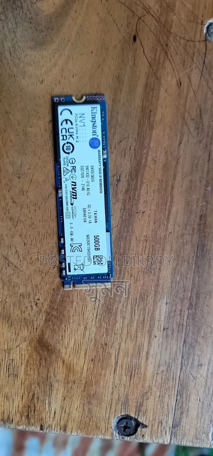 Kingston 500 Gb Nvme Pcie 3.0 M.2
