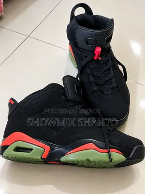 Air Jordan 6 || Color - Black Grade – Oem