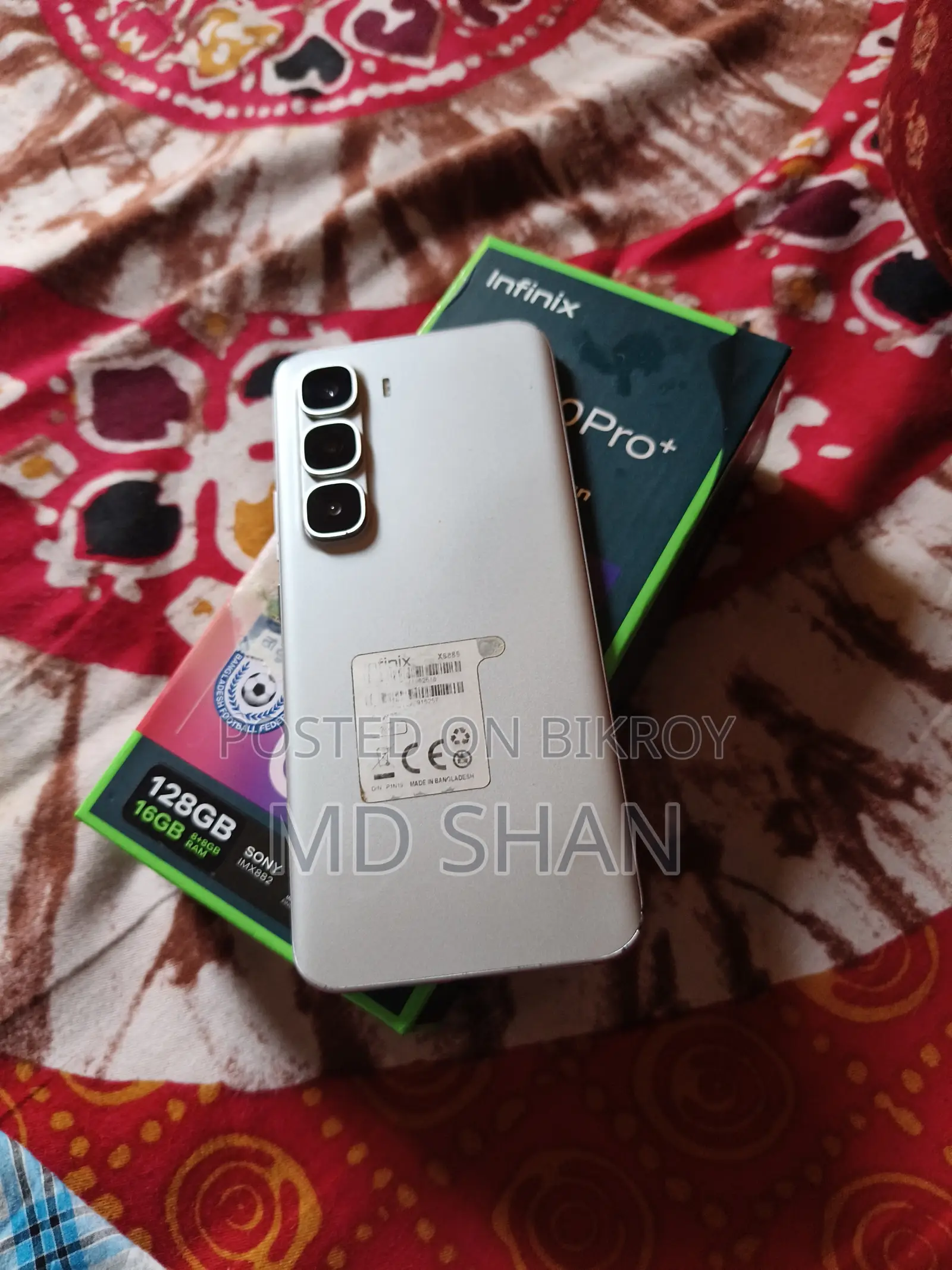New Infinix Hot 60 Pro+ 128 GB White