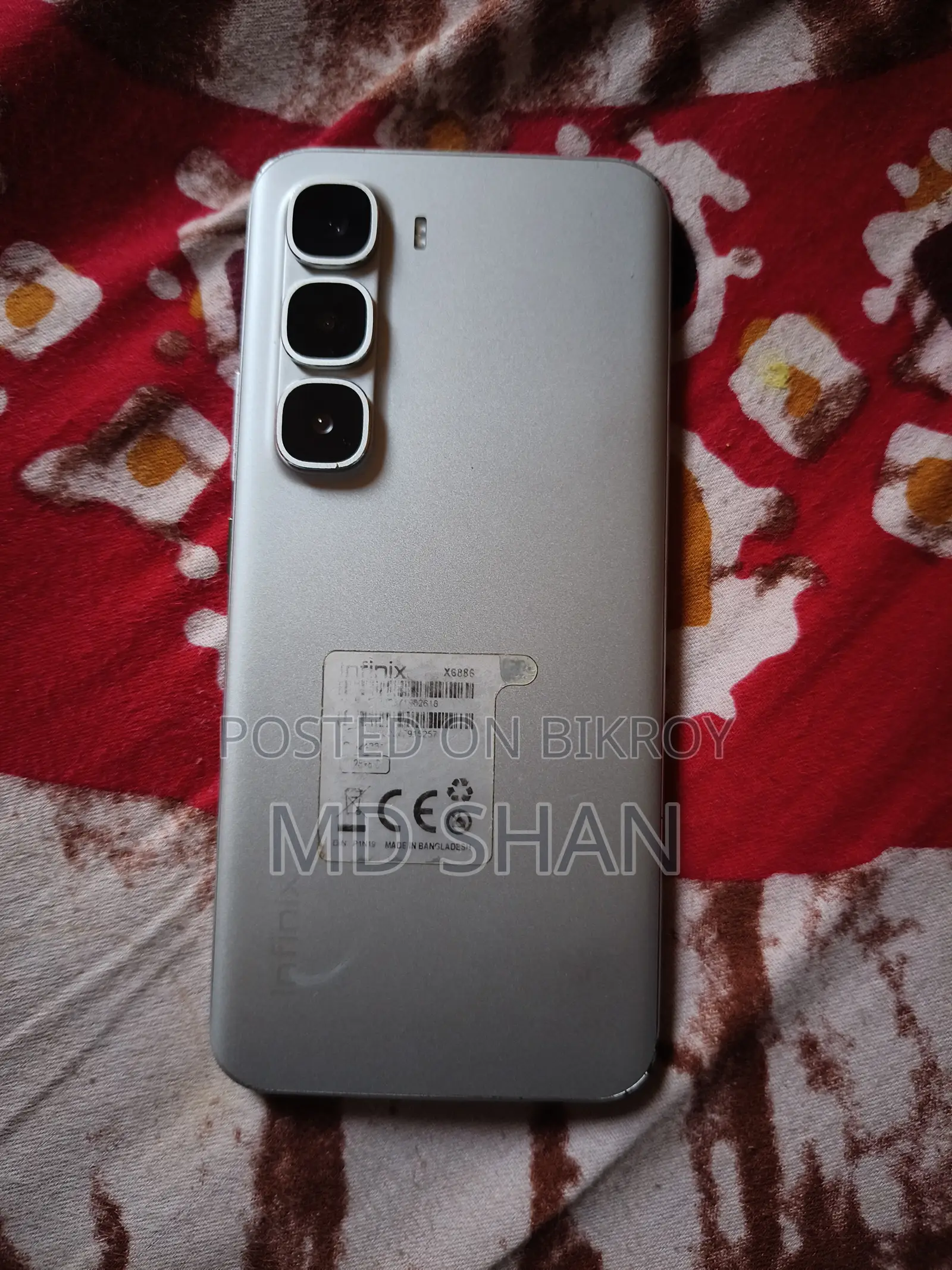 New Infinix Hot 60 Pro+ 128 GB White